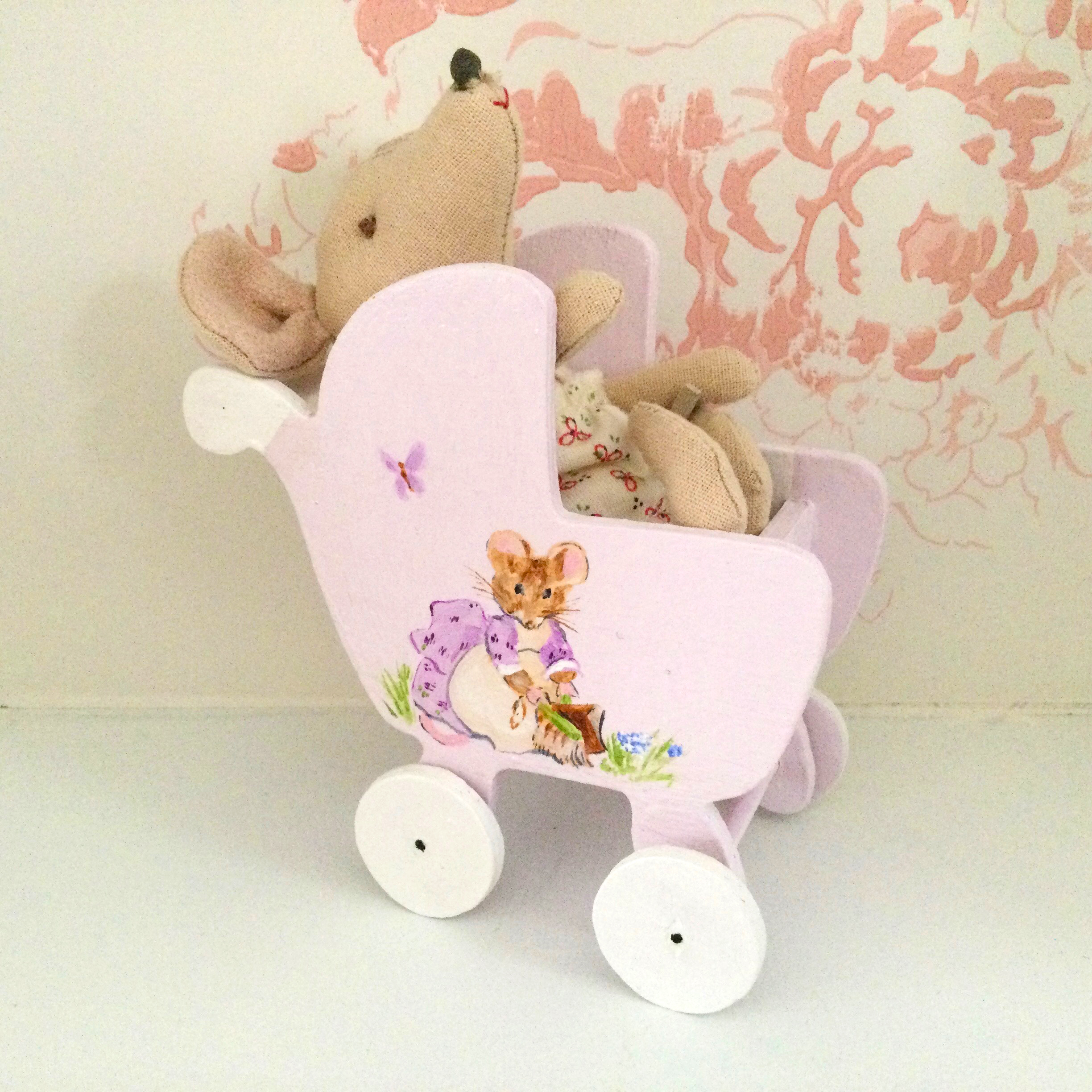 Beatrix Potter Pram Willow Wreath