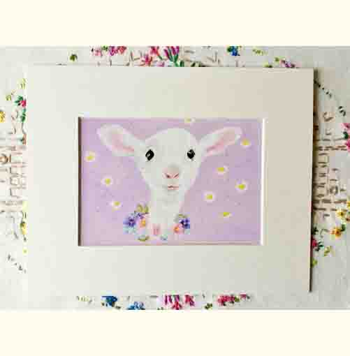 Little Lamb Little Lamb Print