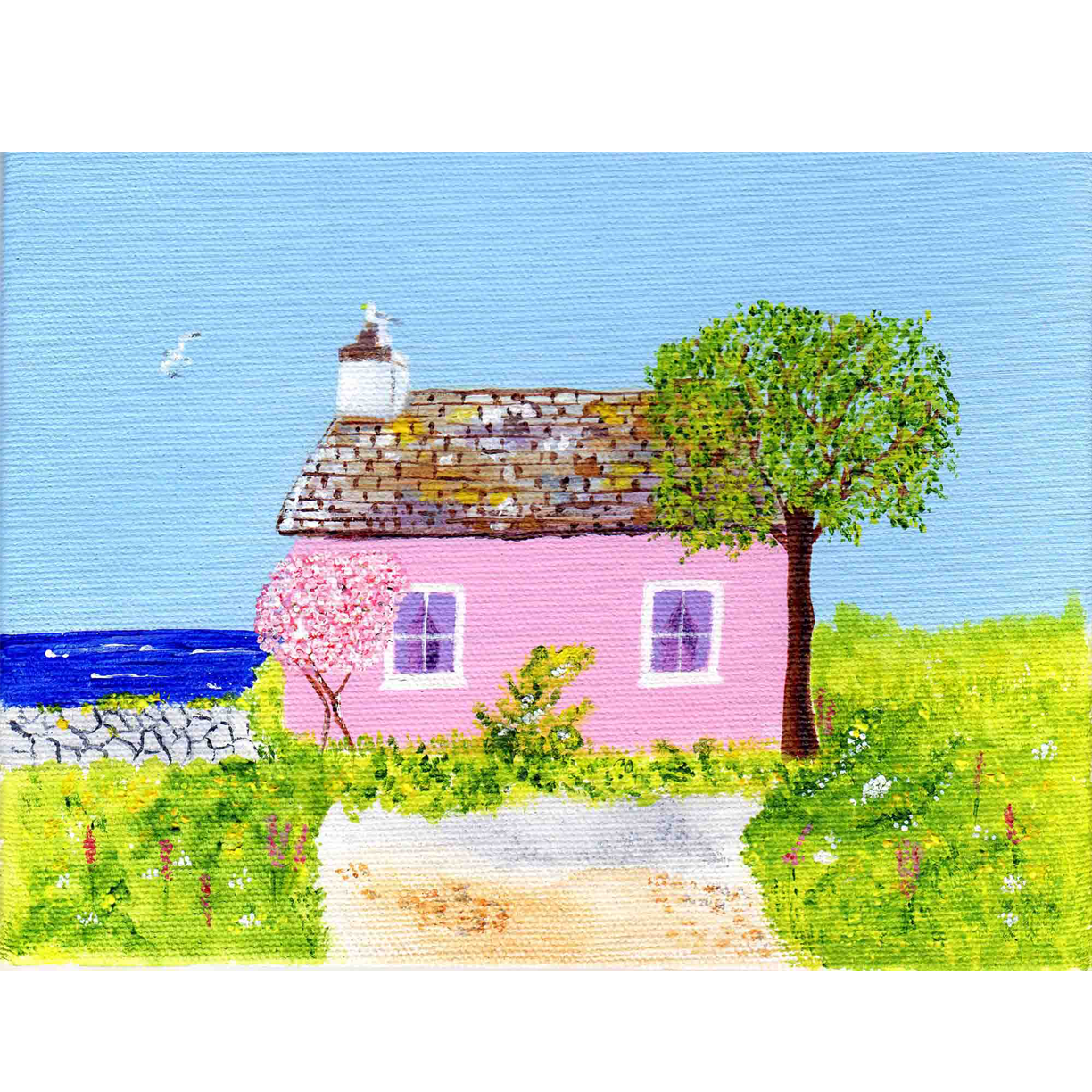 Buy Card Pink Cottage
