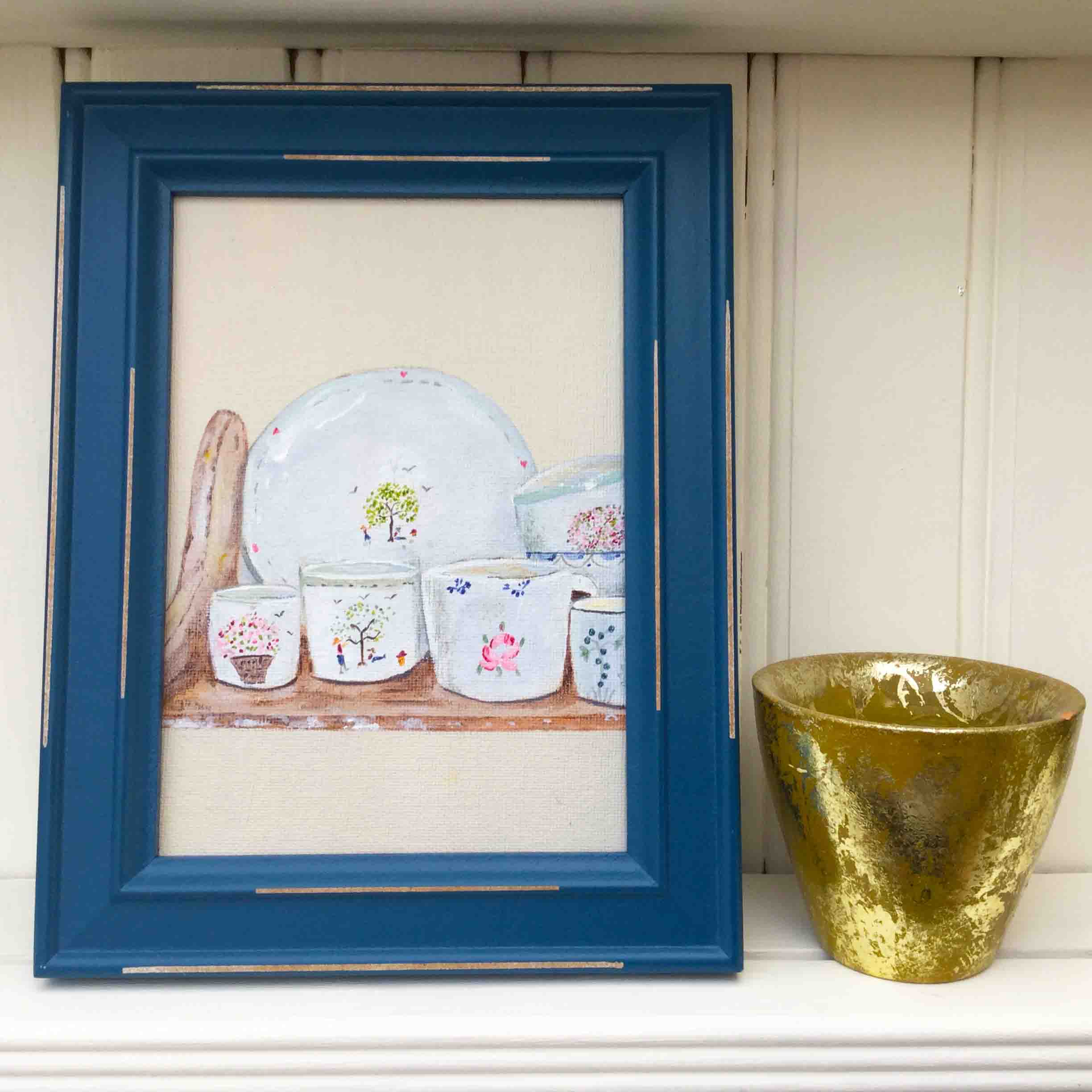Zoob Pottery Wreath Picture